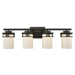 Ravendale 27'' Wide 4-Light Vanity Light - Oil Rubbed Bronze