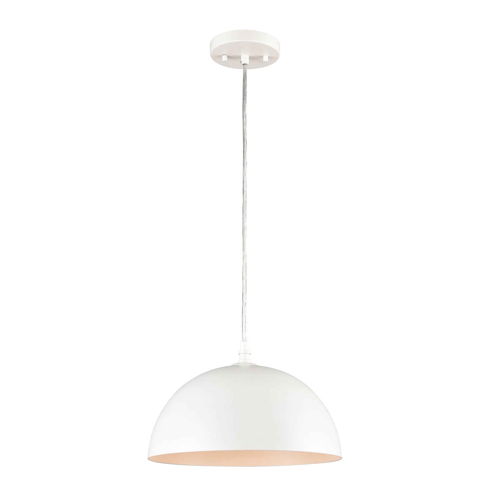 Chelsea 12'' Wide 1-Light Pendant - White