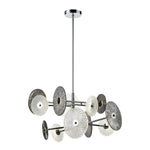 Dream Catcher 37'' Wide 12-Light Chandelier - Chrome