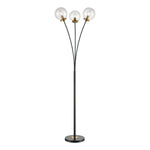 Boudreaux 64'' High 3-Light Floor Lamp - Matte Black