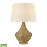 Lámpara de mesa para exterior Rafiq de 22'' de alto y 1 luz