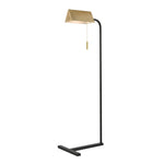 Argentat 42'' High 1-Light Floor Lamp - Black