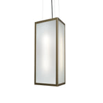 Duo 24" x 12" Triangular Pendant (19439)