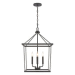 Emmett 17'' Wide 4-Light Pendant - Matte Black
