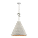 Air Loom 16.5'' Wide 1-Light Pendant - White
