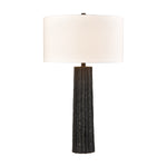 Albert 31'' High 1-Light Table Lamp - Black Glaze