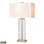Edenvale 29'' High 1-Light Table Lamp - Clear - Includes LED Bulb