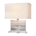 Barnes 18'' High 1-Light Table Lamp - Gray