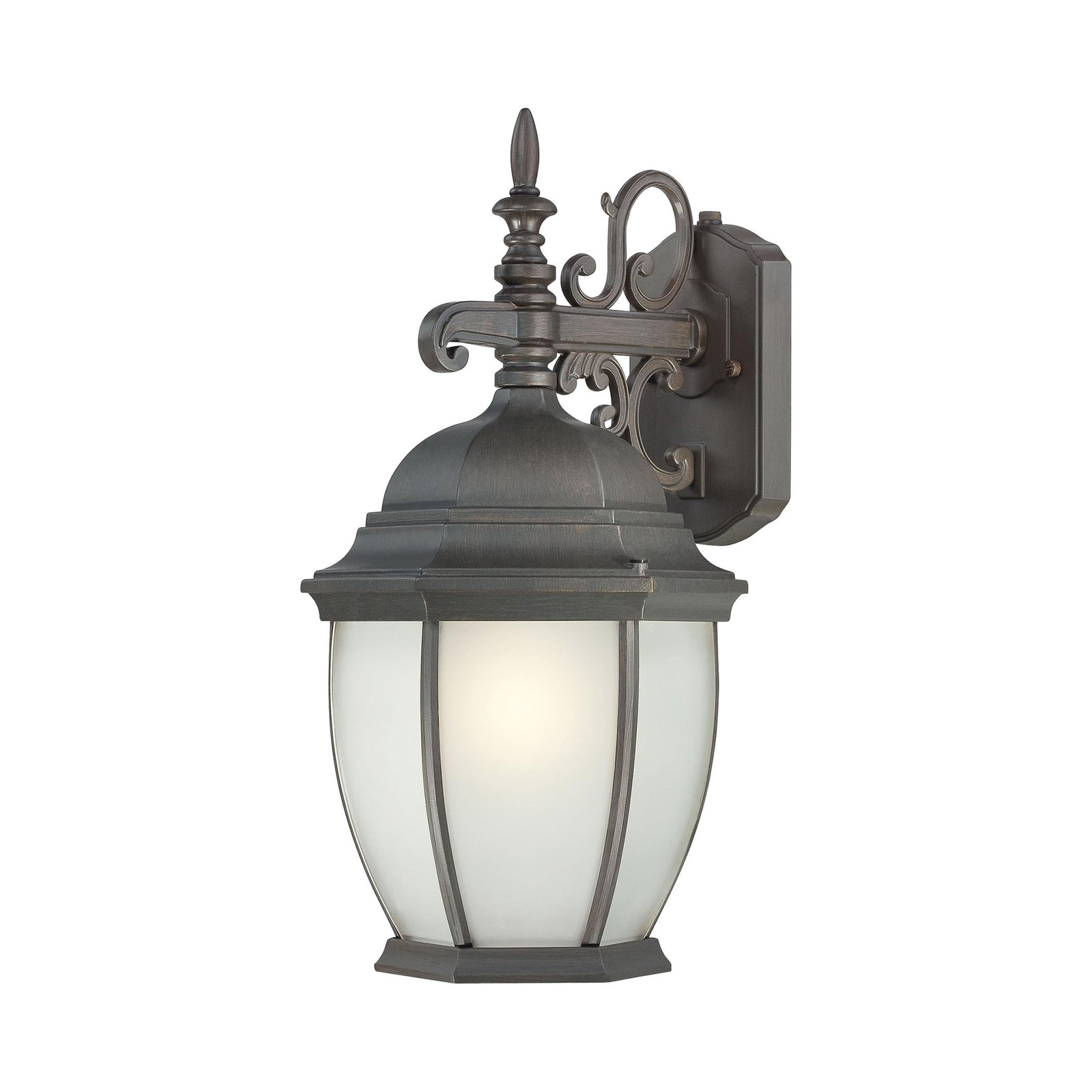 Covington 18'' High 1-Light Outdoor Wall Lantern - Painted Bronze