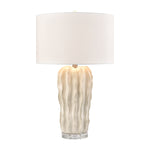 Genesee 27.5'' High 1-Light Table Lamp - White Glazed