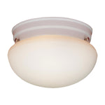 Elowen 8'' Wide 1-Light Flush Mount - White