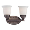 Bella 13'' Wide 2-Light Vanity Light - Oiled Bronze