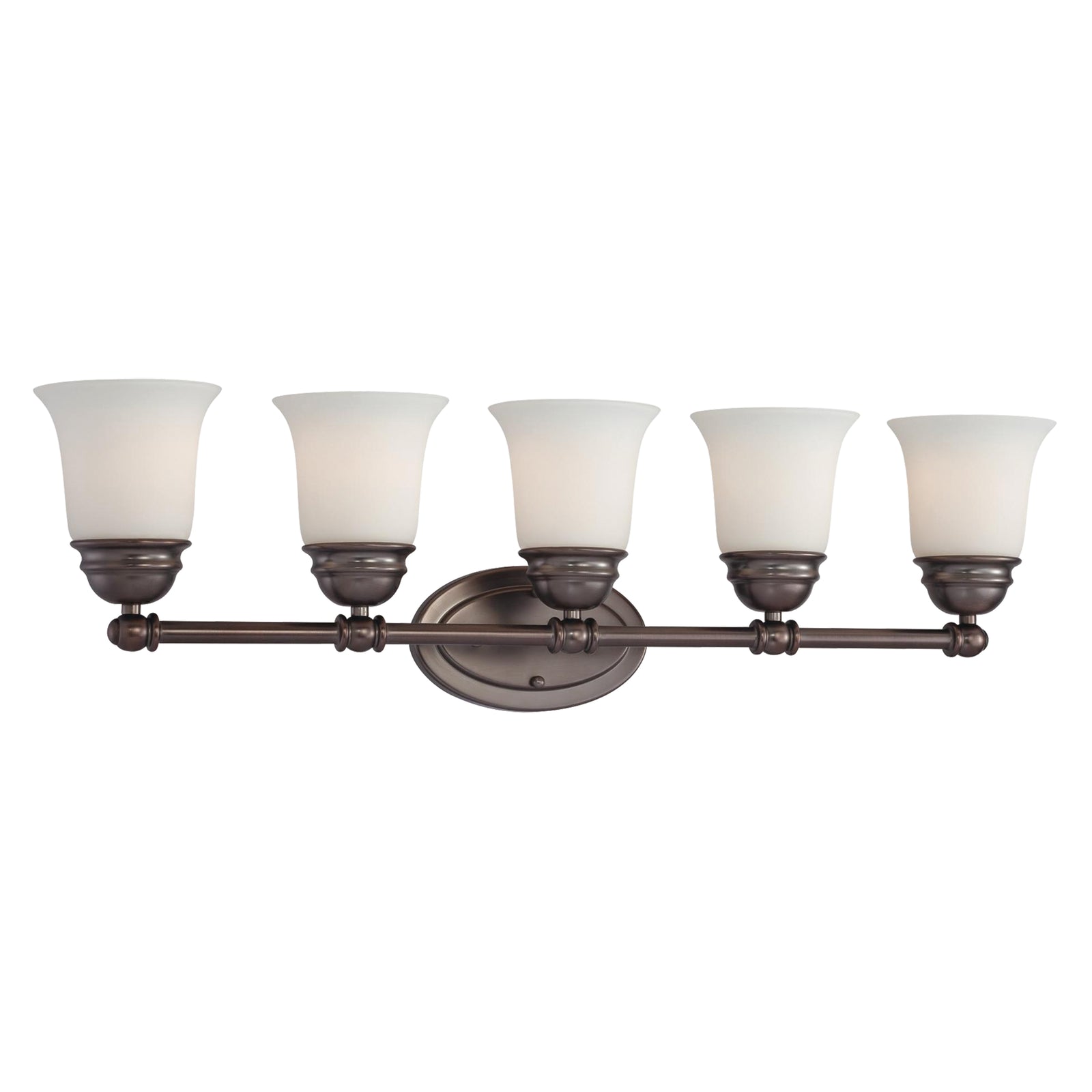 Bella 31'' Wide 5-Light Vanity Light - Oiled Bronze
