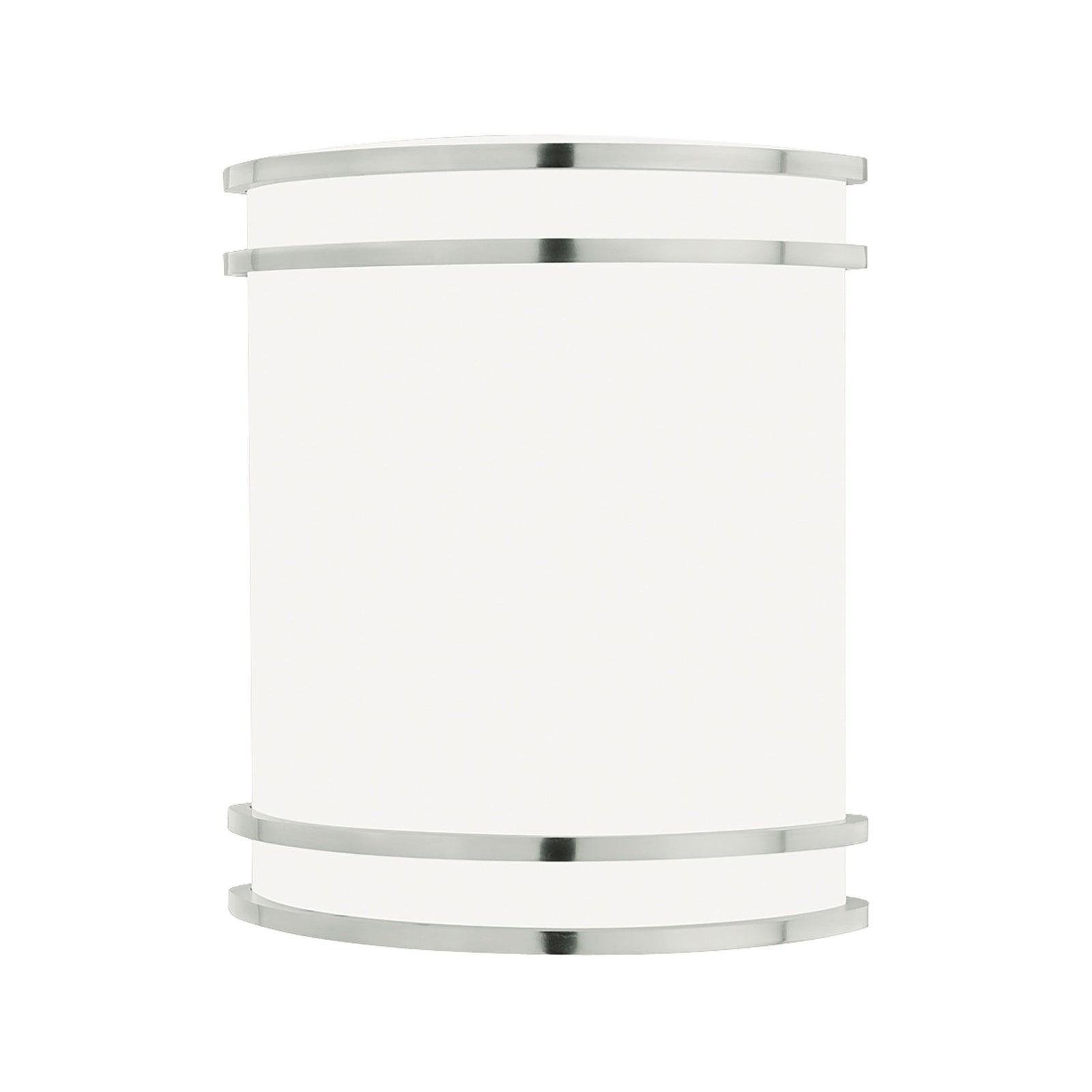 Parallel 1-Light Wall Lamp in Brushed Nickel
