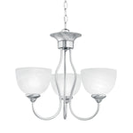 Tahoe 19'' Wide 3-Light Chandelier - Brushed Nickel