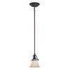 Harmony 7'' Wide 1-Light Mini Pendant - Aged Bronze