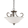 Bella 16'' Wide 3-Light Pendant - Oiled Bronze