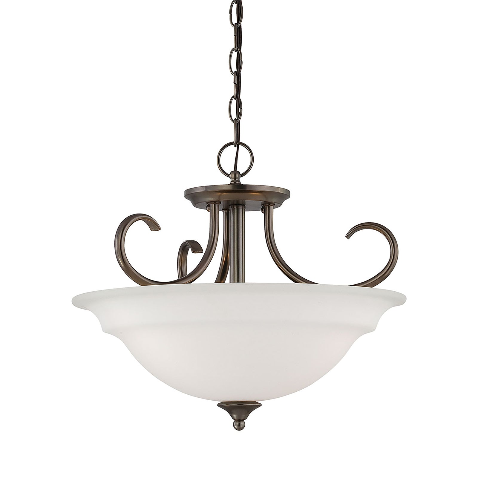 Bella 16'' Wide 3-Light Pendant - Oiled Bronze