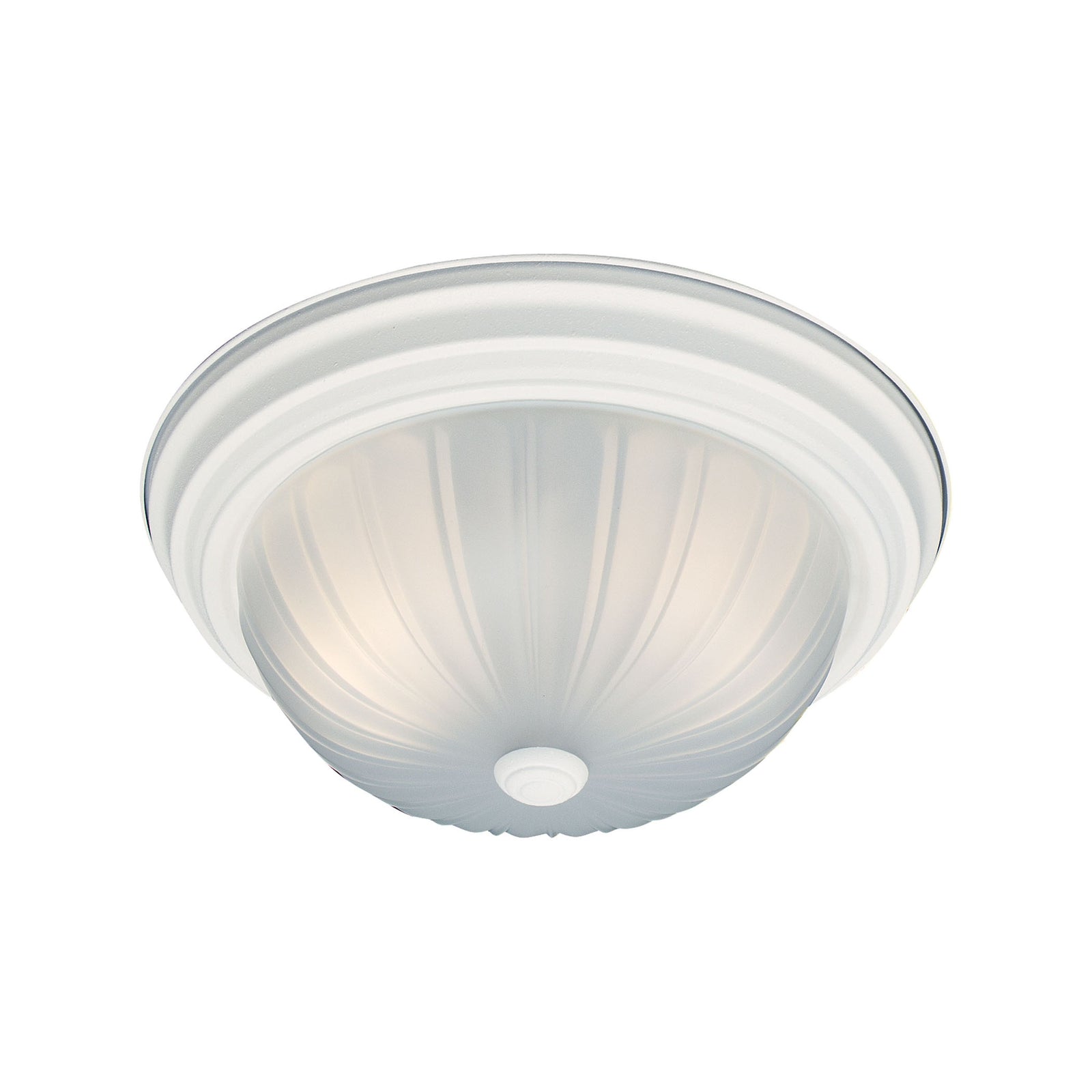 Essentials Ceiling 14'' Wide Flush Mount - White