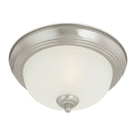 Ceiling Essentials 16'' Wide 3-Light Flush Mount - Brushed Nickel
