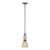 Triton 5'' Wide 1-Light Pendant - Sable Bronze