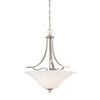 Treme 20'' Wide 3-Light Pendant - Brushed Nickel