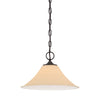 Treme 13'' Wide 1-Light Pendant - Espresso