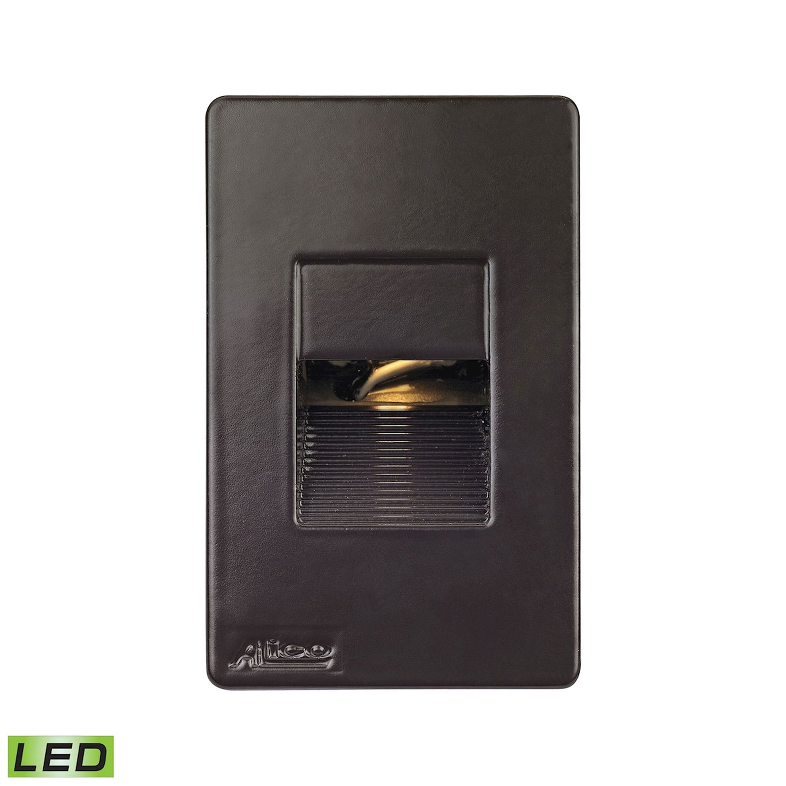 Aperture Step Light - Black with White Opal Lens - LED