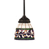 Vinnia 6'' Wide 1-Light Mini Pendant - Bronze
