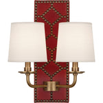 Aplique de pared Williamsburg Lightfoot - Cuero Dragons Blood