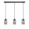 Brant 36'' Wide 3-Light Linear Pendant - Oil Rubbed Bronze