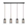 Brant 46'' Wide 4-Light Linear Pendant - Oil Rubbed Bronze