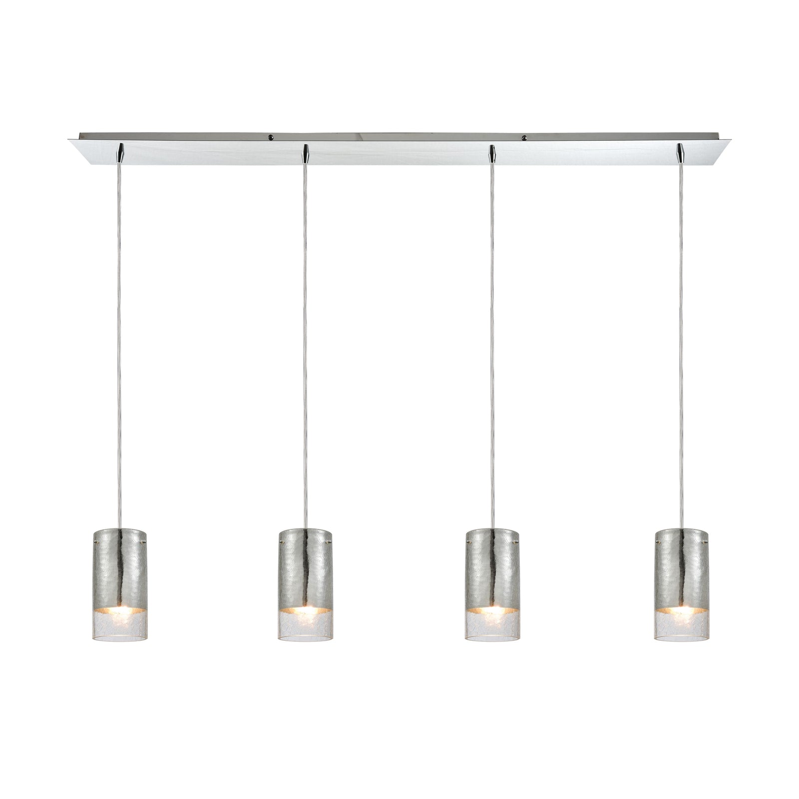 Tallula 46'' Wide 4-Light Linear Pendant - Polished Chrome