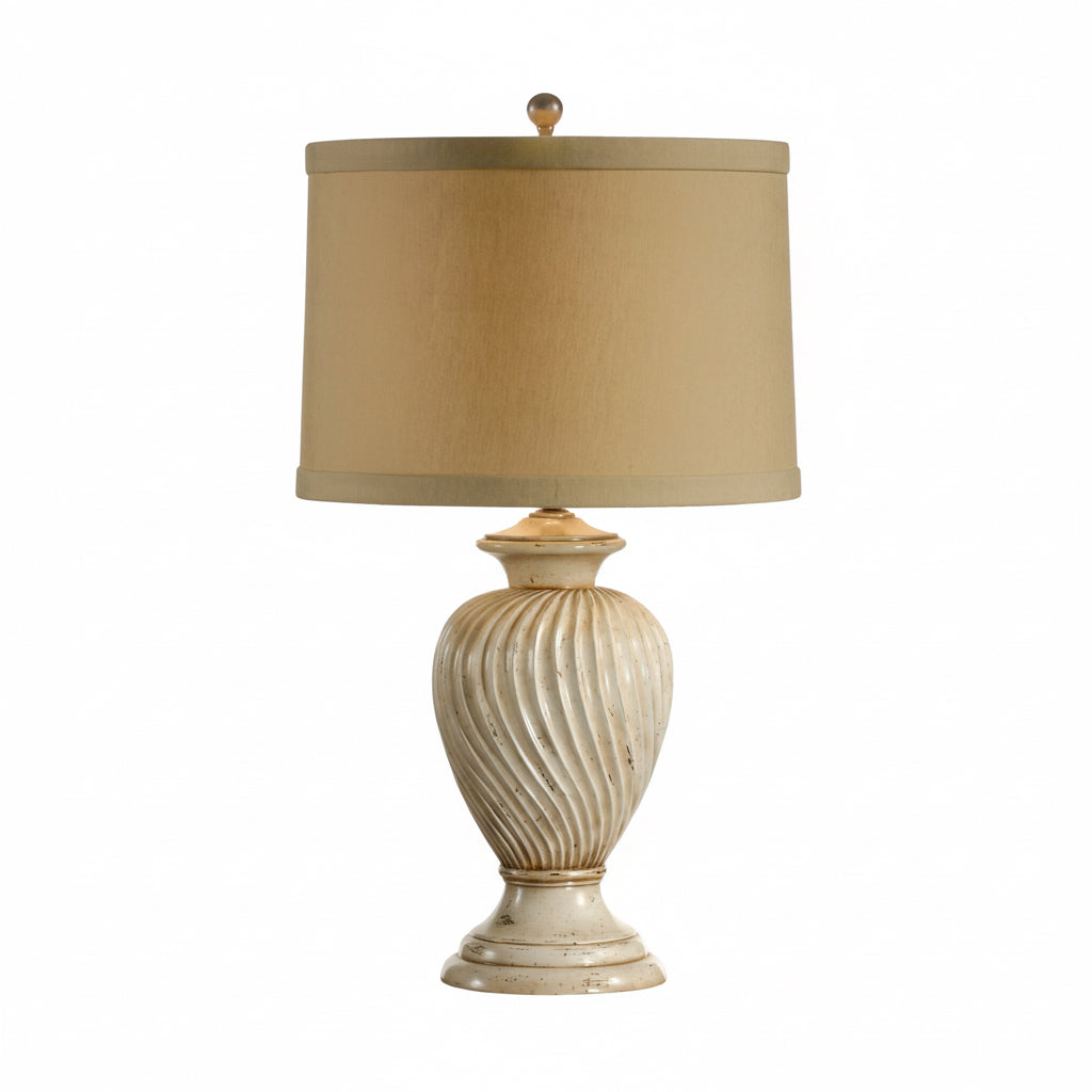 Swirled Urn Lamp