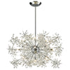 Snowburst 33'' Wide 15-Light Chandelier - Polished Chrome