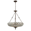 Christina 26'' Wide 6-Light Chandelier - Mocha