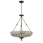 Christina 26'' Wide 6-Light Chandelier - Mocha