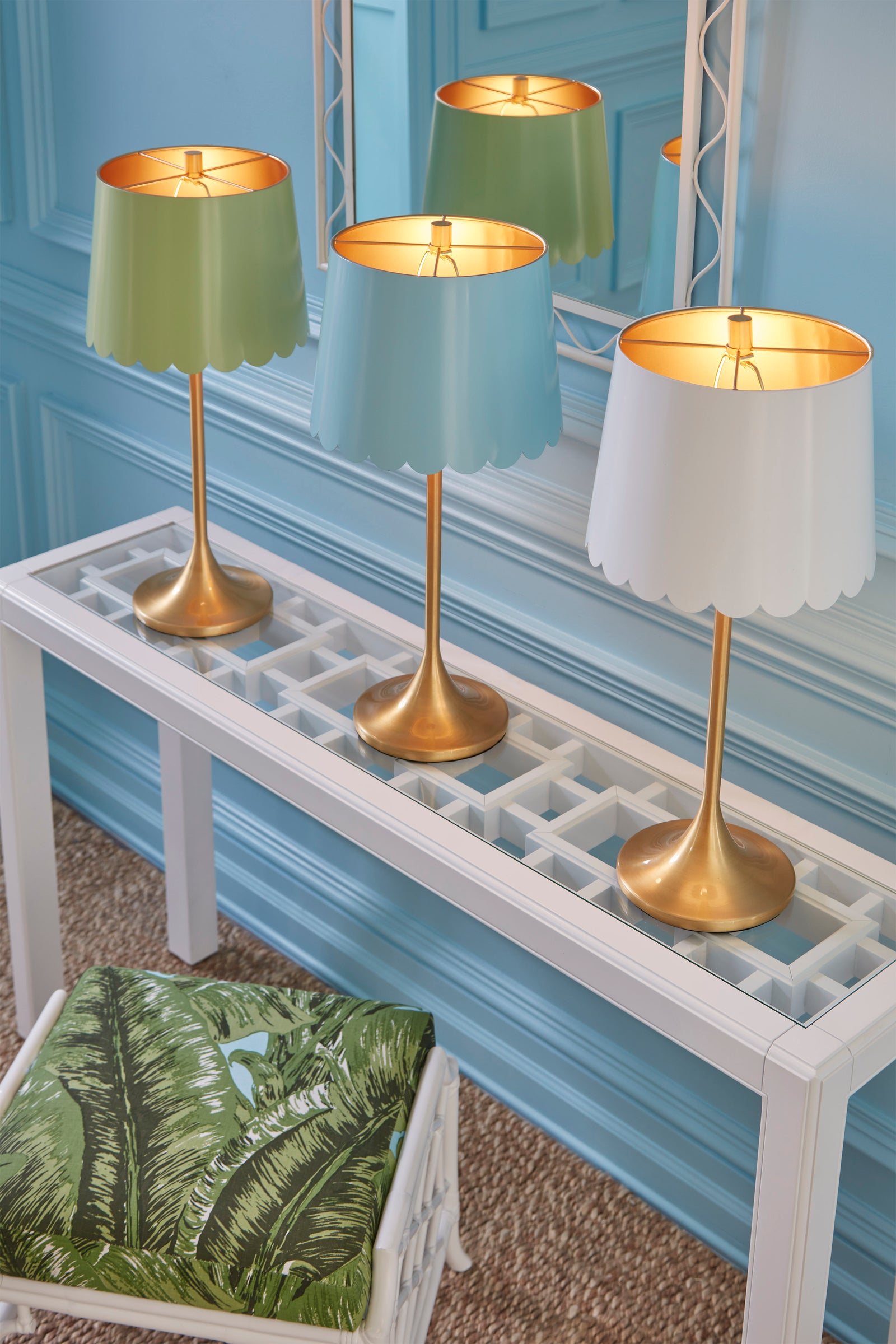 Mirasol Lamp - Blue