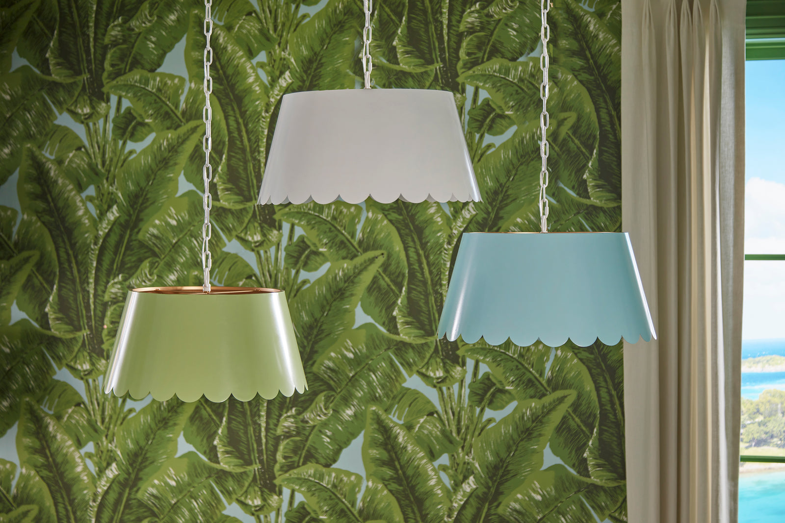 Mirasol Pendant - Green (Lg)