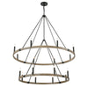 Transitions 56'' Wide 16-Light Chandelier - Oil Rubbed Bronze