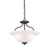 Conway 15'' Wide 2-Light Semi Flush Mount - Oil Rubbed Bronze