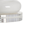 Gate Finial Lamp - Snow