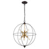 Loftin 19'' Wide 6-Light Chandelier - Oil Rubbed Bronze