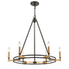 Talia 29'' Wide 6-Light Chandelier - Oil Rubbed Bronze