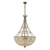 Elizabethan 28'' Wide 10-Light Chandelier - Dark Bronze