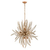 Naples 34'' Wide 11-Light Chandelier - Matte Gold