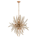 Naples 34'' Wide 11-Light Chandelier - Matte Gold