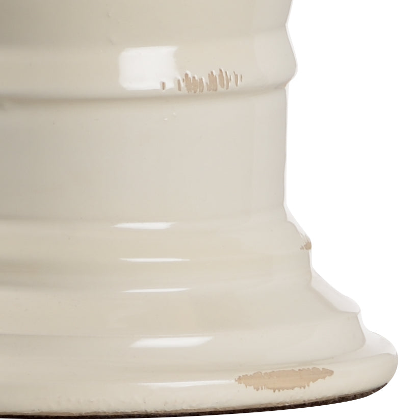 Amalfi Lamp - Aged Cream