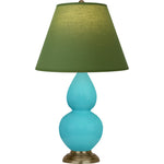 Egg Blue Double Gourd Table Lamp