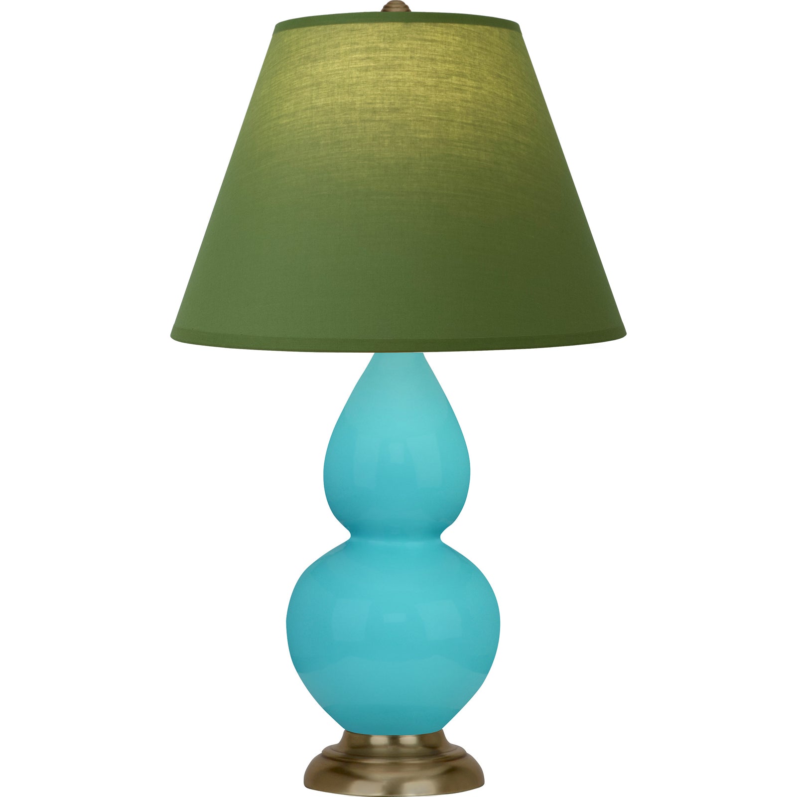 Egg Blue Double Gourd Table Lamp
